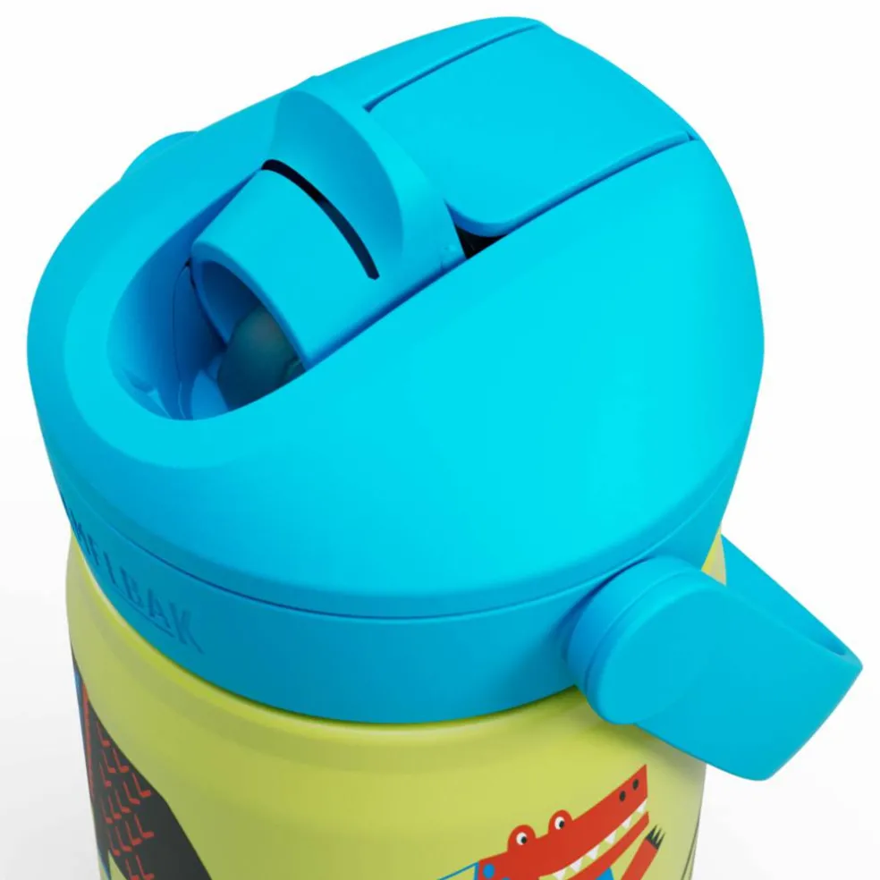 Thrive Flip Straw Kids drikkeflaske 0,35 liter, Dino Jam
