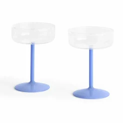 Tint coupéglass 2-pakning, klar/lys jadegrønn/mørk jadegrønn