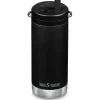 TKWide 355 ml isolert termokrus med Twist-lokk, svart