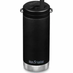 TKWide 355 ml isolert termokrus med Twist-lokk, svart