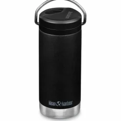 TKWide 355 ml isolert termokrus med Twist-lokk, svart