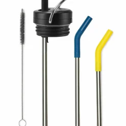 TK Wide Twist Cap Sugerørsett, svart