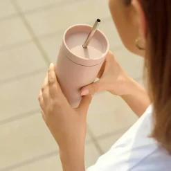 To Go Sip termokopp med sugerør 40 cl, svart