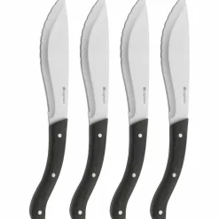 Tomahawk biffknivsett 4 stk, mørkt tre