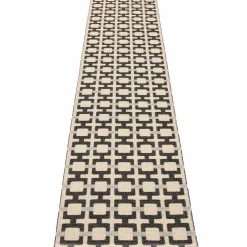 Tom teppe 300 x 70 cm, burgundy/cream/rose