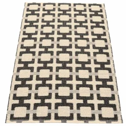 Tom teppe 120 x 70 cm, burgundy/cream/rose
