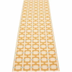 Tom teppe 240 x 70 cm, burgundy/cream/rose