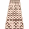 Tom teppe 240 x 70 cm, leaf/cream/sage