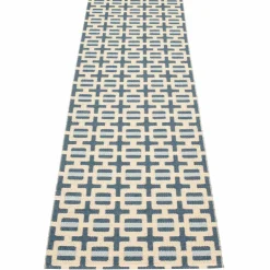 Tom teppe 240 x 70 cm, leaf/cream/sage