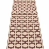 Tom teppe 180 x 70 cm, leaf/cream/sage