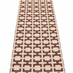 Tom teppe 180 x 70 cm, leaf/cream/sage