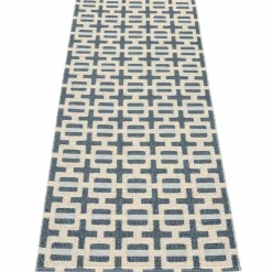 Tom teppe 180 x 70 cm, leaf/cream/sage