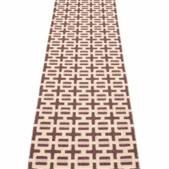 Tom teppe 240 x 70 cm, ocean blue/cream/fog