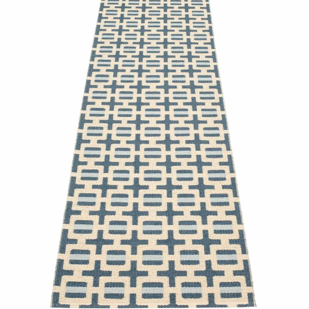 Tom teppe 240 x 70 cm, ochre/cream/sage