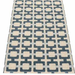 Tom teppe 120 x 70 cm, ochre/cream/sage