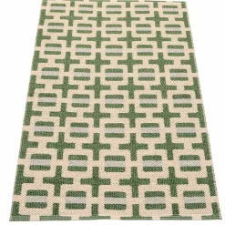 Tom teppe 120 x 70 cm, ochre/cream/sage