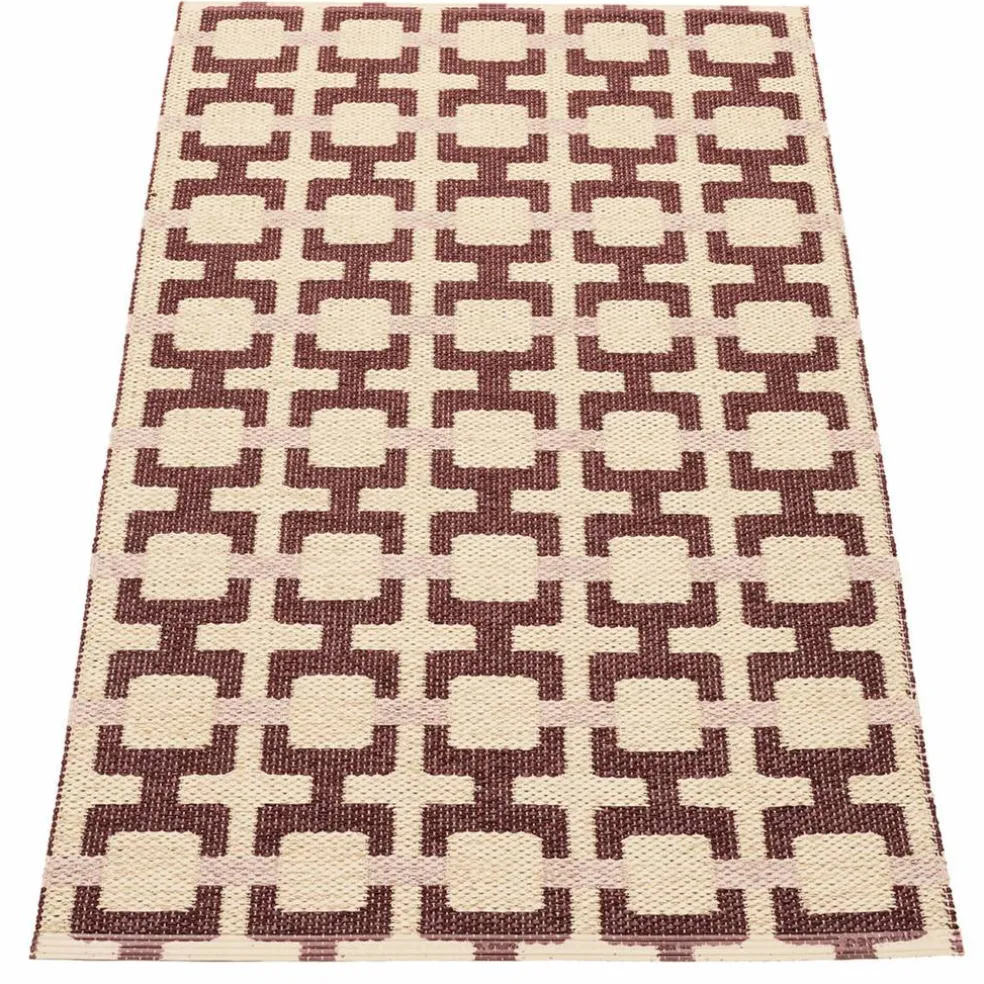 Tom teppe 120 x 70 cm, ochre/cream/sage