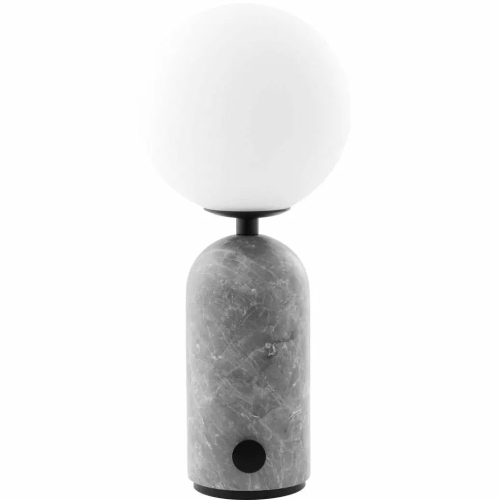 Torrano bærbar bordlampe, beige travertine