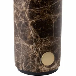 Torrano bærbar bordlampe, brown marble