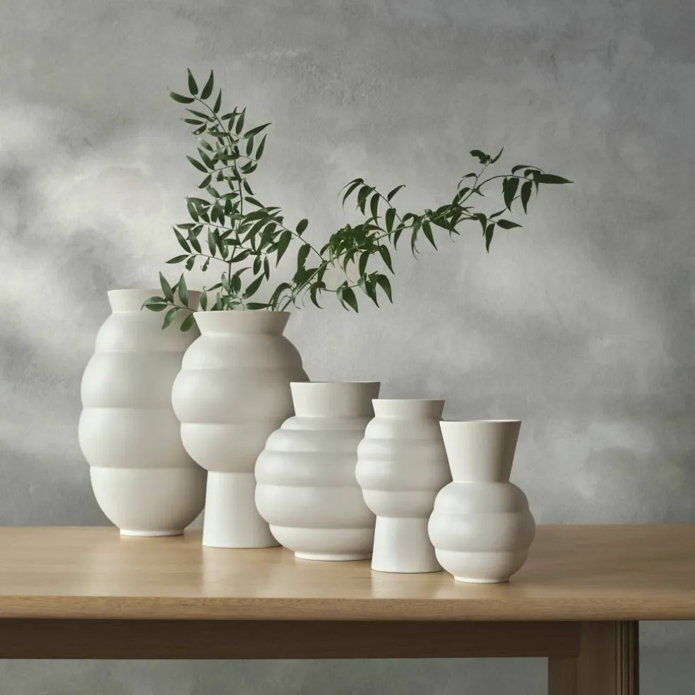 Tortus Archie Vase 21 cm, hvit