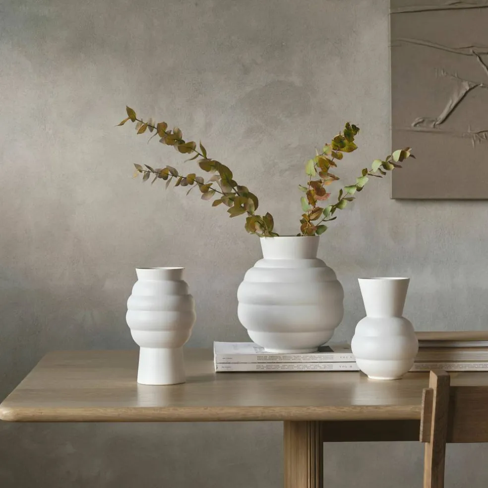 Tortus Archie Vase 21 cm, hvit