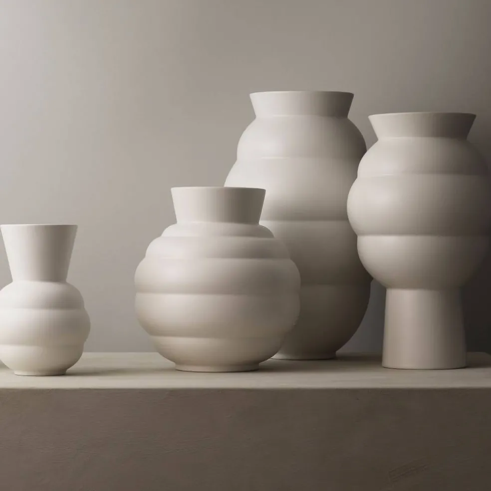 Tortus Archie Vase 41,5 cm, hvit