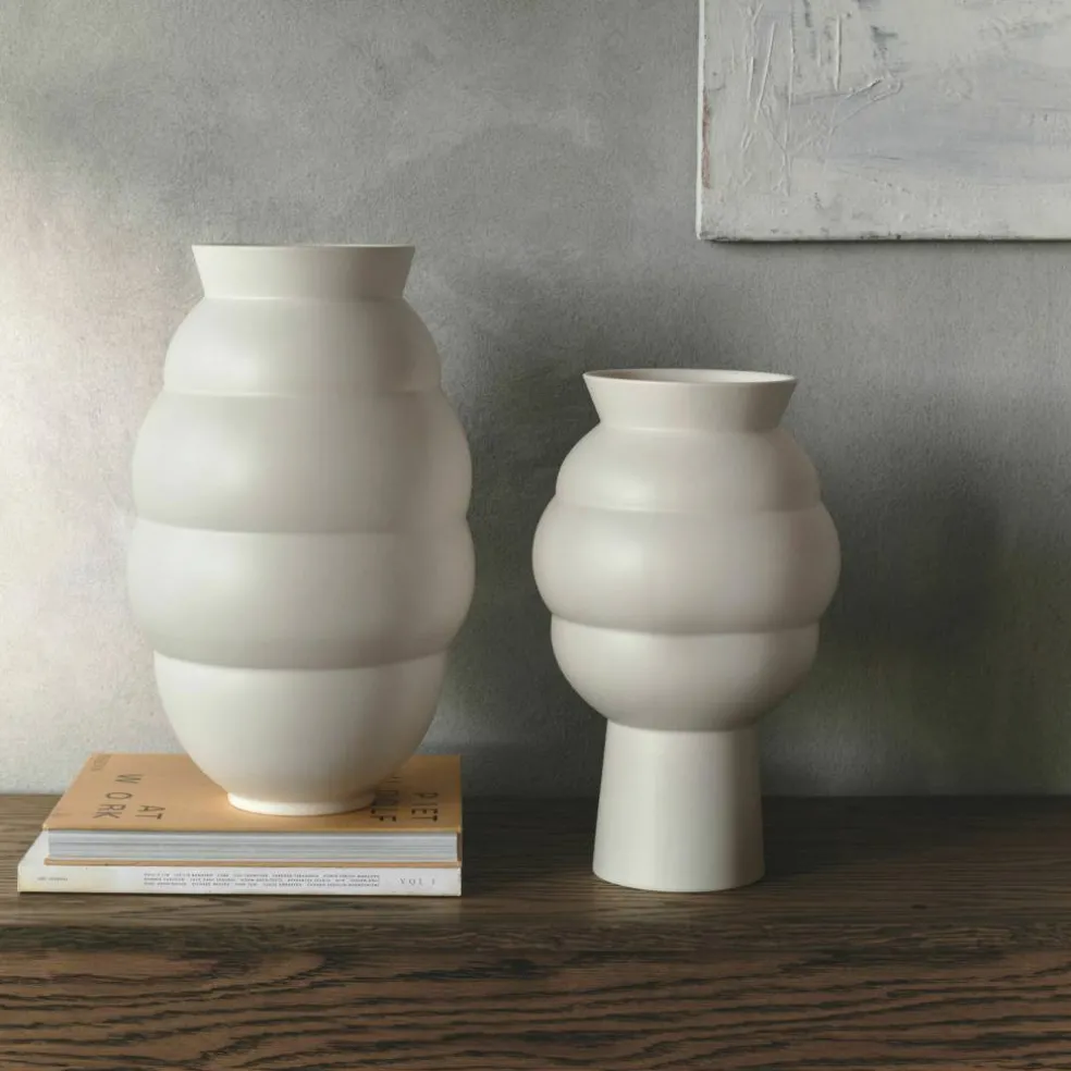 Tortus Archie Vase 37 cm, hvit