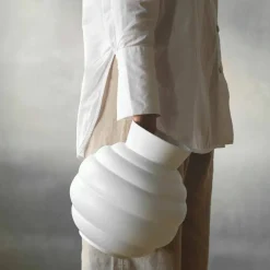 Tortus Archie Vase 37 cm, hvit