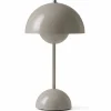 &Tradition Flowerpot VP9 bærbar lampe, matt hvit