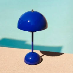 &Tradition Flowerpot VP9 bærbar lampe, cobalt blue