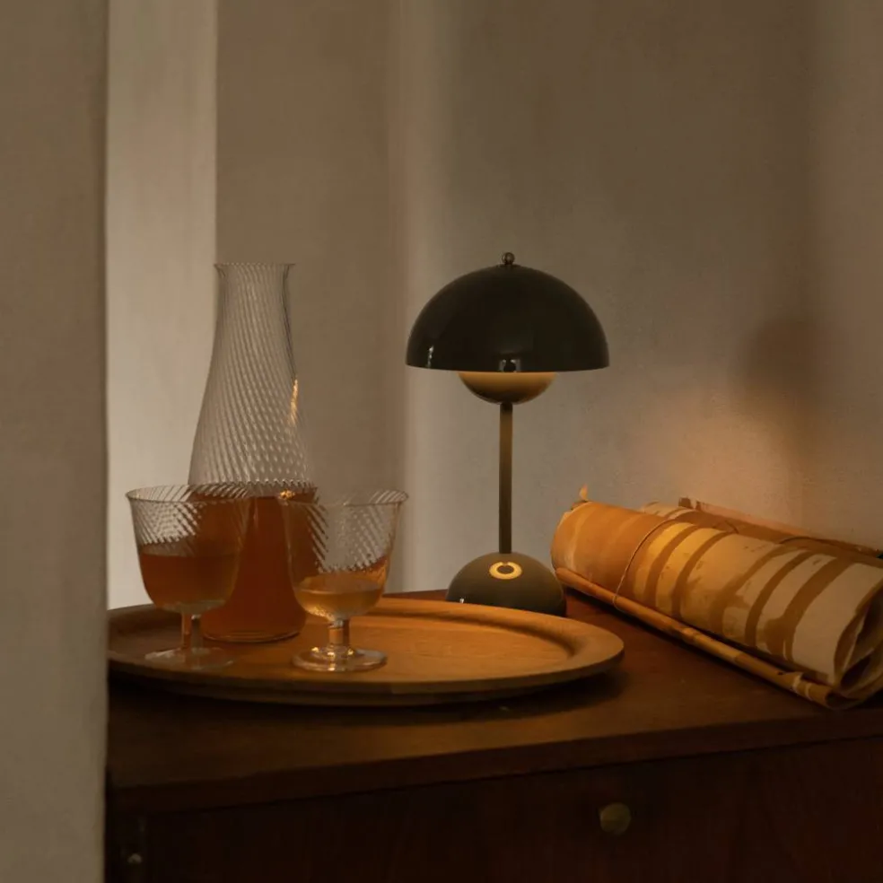 &Tradition Flowerpot VP9 bærbar lampe, messing
