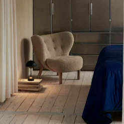&Tradition Flowerpot VP9 bærbar lampe, grey beige