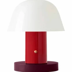 &Tradition Setago JH27 bærbar lampe, maroon