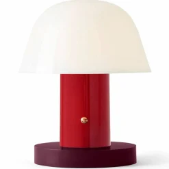 &Tradition Setago JH27 bærbar lampe, maroon