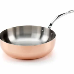 Traktørpanne 26 cm, kobber
