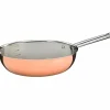 . Traktørpanne 28 cm Kobber