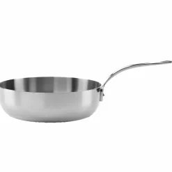 Traktørpanne 26 cm, rustfritt stål