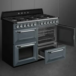 TR4110BL1 Victoria gasskomfyr 110 cm, svart
