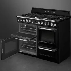 TR4110BL1 Victoria gasskomfyr 110 cm, svart