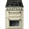 TR62BL Victoria Gasskomfyr med 2 Ovner 60 cm, svart