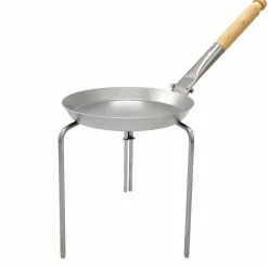 Trebent stativ for stekepanner