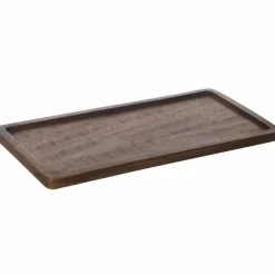 Trebrett Rektangulær Mørkebrun, 15 x 30 cm
