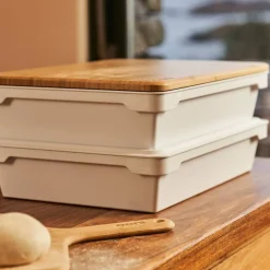Trelokk til pizzadeigboks