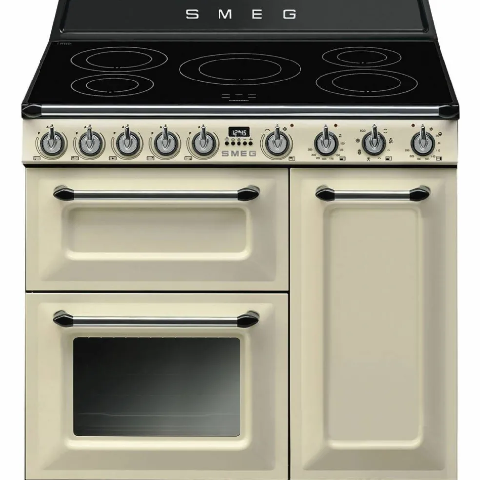 TR93IBL2 induksjonskomfyr, 61 liter, creme