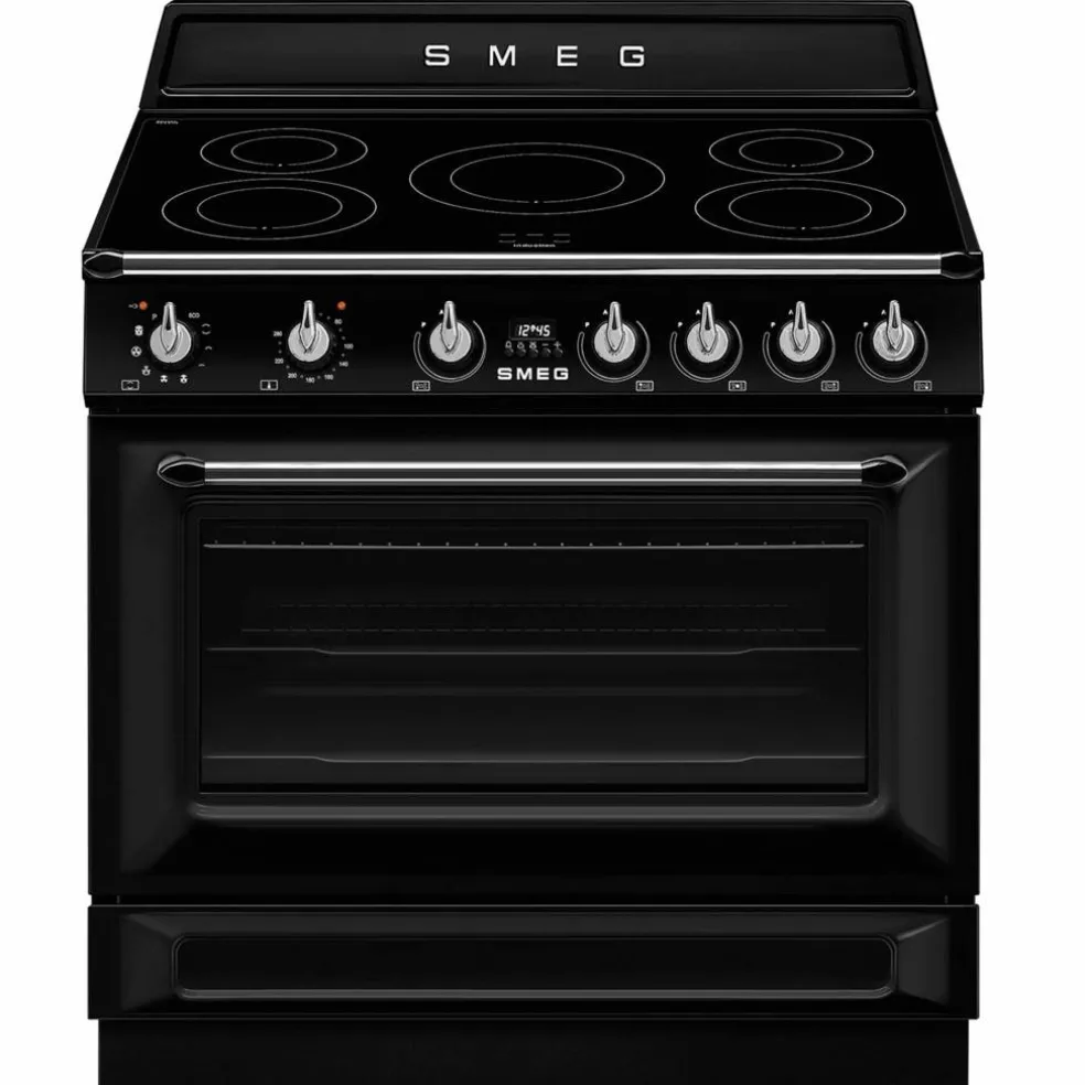 TR90IPGR Victoria induksjonskomfyr med pyrolyse 90 cm, grå