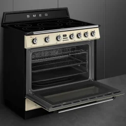 TR90IPGR Victoria induksjonskomfyr med pyrolyse 90 cm, grå