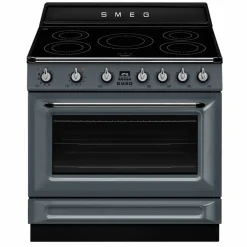 TR90IPGR Victoria induksjonskomfyr med pyrolyse 90 cm, grå