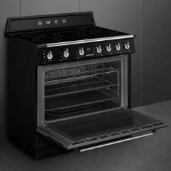 TR90IPP Victoria induksjonskomfyr med pyrolyse 90 cm, creme