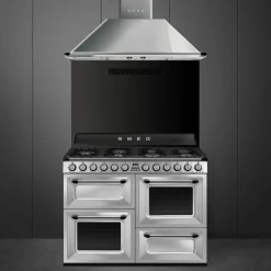 TR4110P1 Victoria gasskomfyr med 3 ovner 110 cm, creme