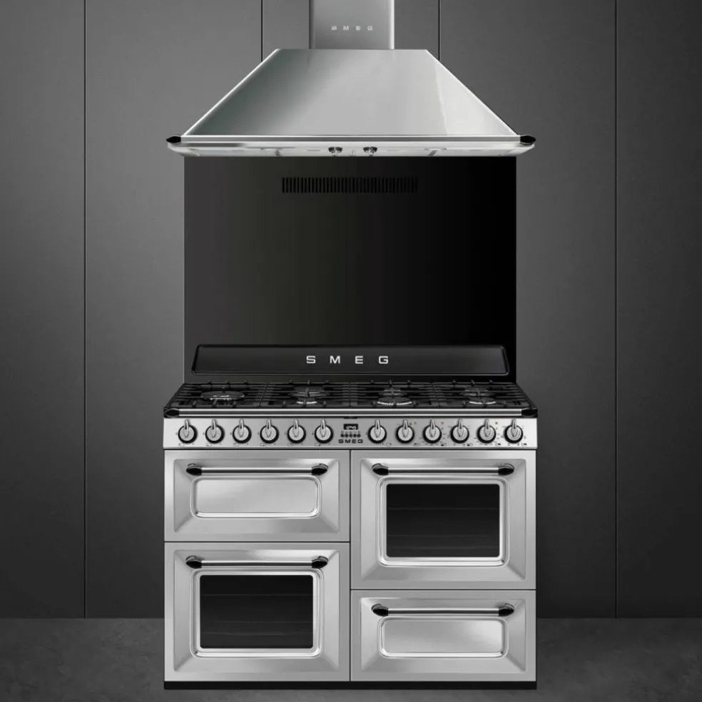 TR4110P1 Victoria gasskomfyr med 3 ovner 110 cm, creme